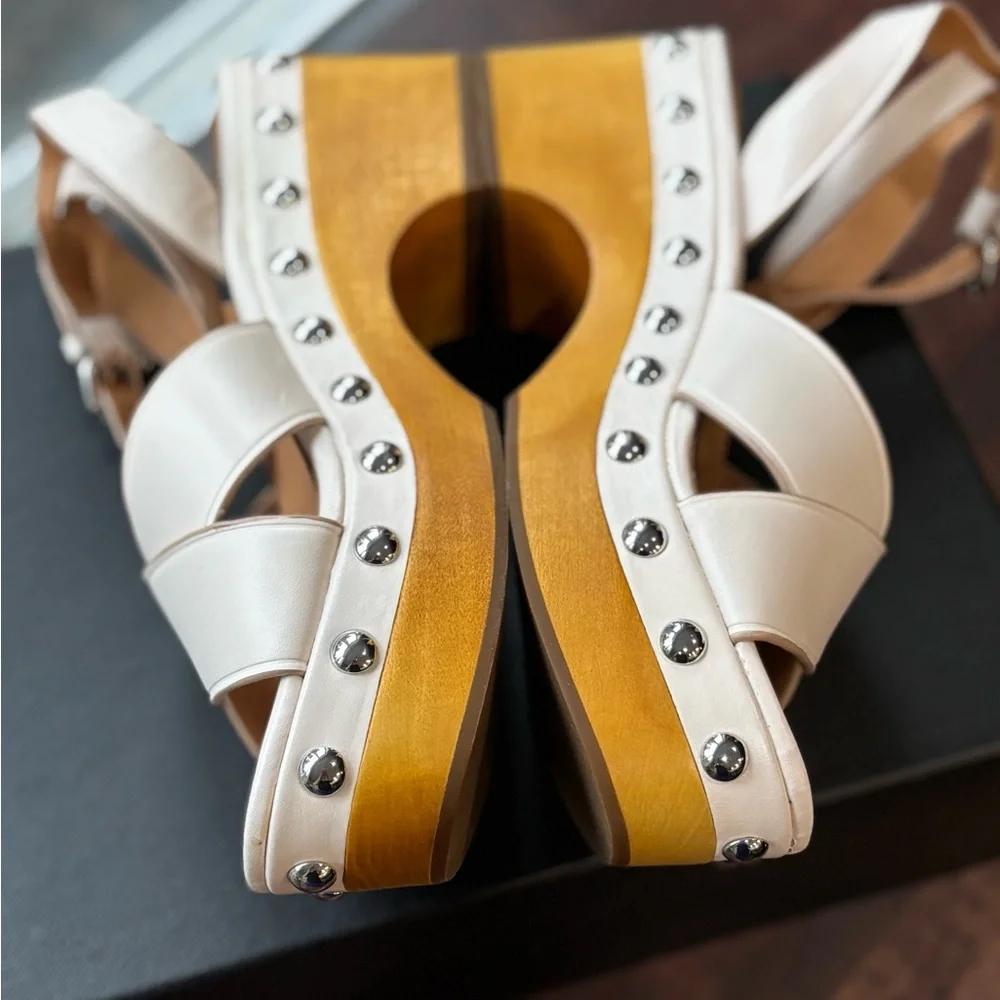 COACH - Astor Clog In Chalk_5